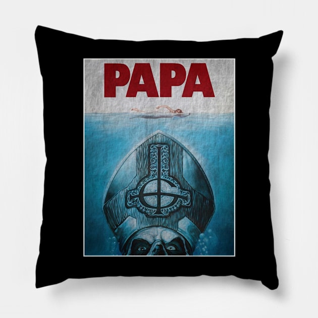 Satan almighty Pillow by pertasaew