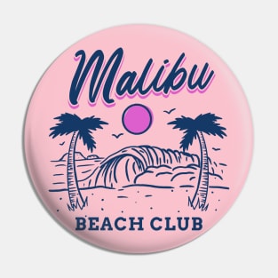 Malibu Beach Club Pin