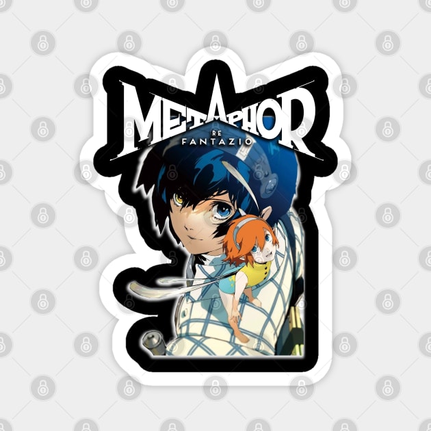 Metaphor ReFantazio Main Character Pose Magnet by Otaku Vibes