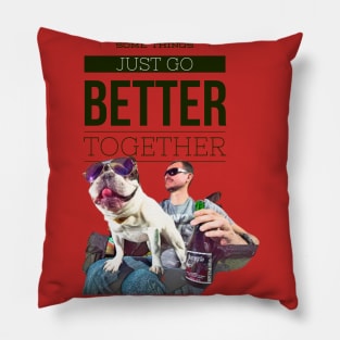 Some Things Just Go Better Together Pillow