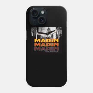 Marin County California Forest Vulture Phone Case