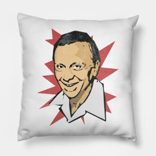 stanley roper old comic style Pillow