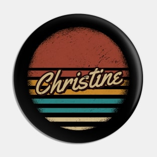 Christine Retro Style Pin