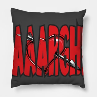 Aaargh Heart Arrow Wand Heart Birthday Gift 2 Pillow