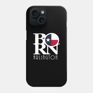 BORN Arlington (white ink) Phone Case