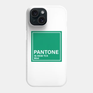 pantone 16-5938 TCX Mint Phone Case