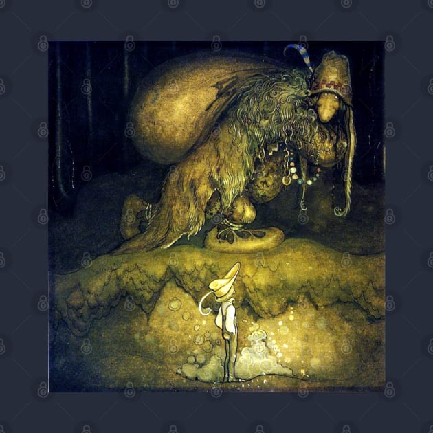 The Adventure - John Bauer by forgottenbeauty