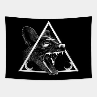 Night Hyena Tapestry