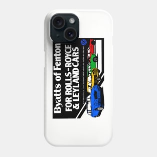 BRITISH LEYLAND CAR DEALERSHIP - advert Phone Case