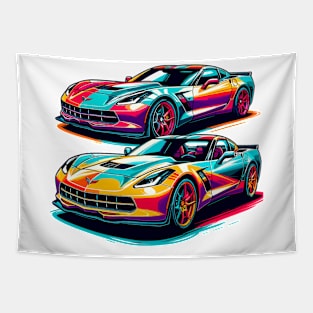 Corvette Tapestry