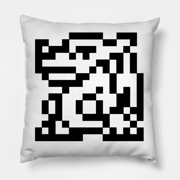 Digivice 8BIT Metalgreymon Pillow by MEArtworks