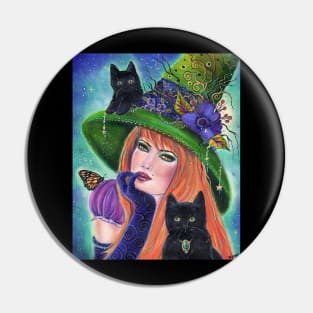 Griselda Halloween Witch By Renee L Lavoie Pin