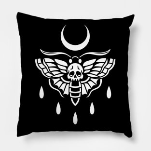 Death moth Pillow