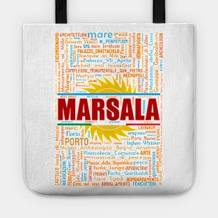 Wordart: Marsala Tote