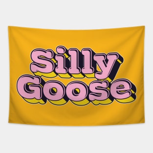 Silly Goose / Retro Meme Lover Design Tapestry