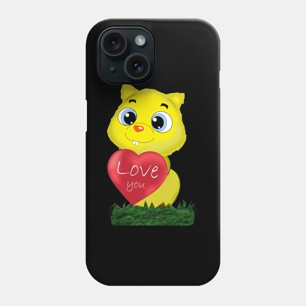 Love Chicks Phone Case by Hilly Yasir