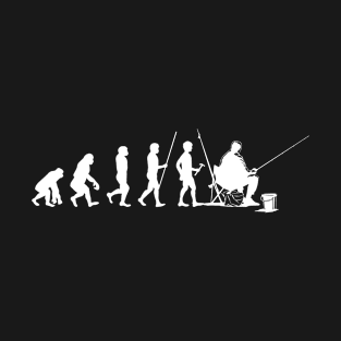 Evolution Anglers Gift Idea Fishing And Fish T-Shirt