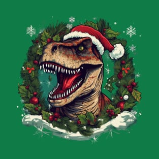 T-Rex Christmas T-Shirt