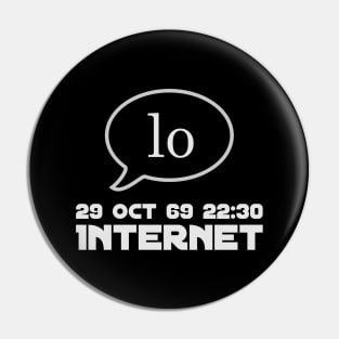 The Internet 50 - 29 Oct 69 Pin