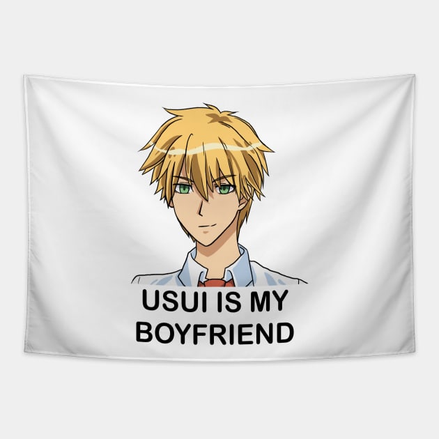 Usui - Kaichou Wa Maid-Sama Tapestry by Harriet Parnell