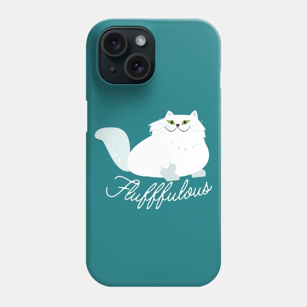 Fabulous Persian cat Phone Case by Yula Creative