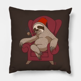 Sophisticated Sloth Pillow