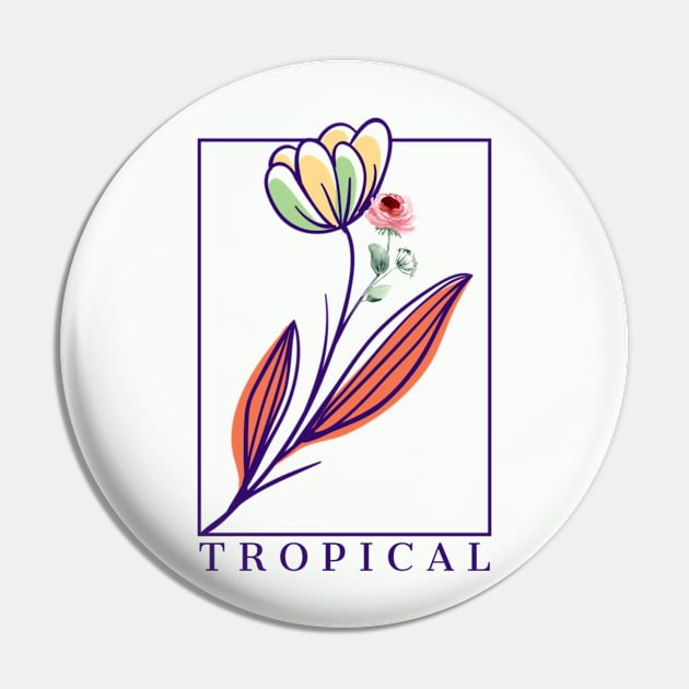 tropical Pin by Menzo