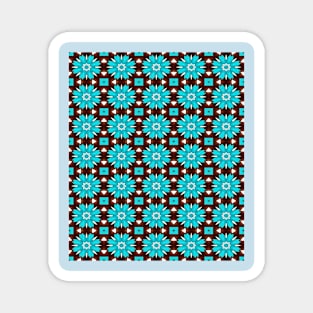 Turquoise roses Magnet