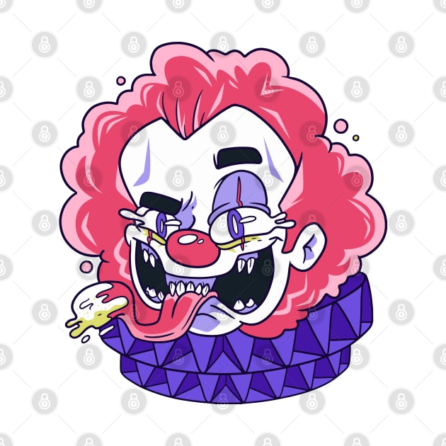 Creepy Clown by Mako Design 