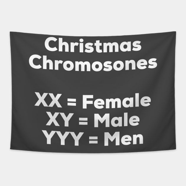 Christmas Chromosones Tapestry by AlternativeEye