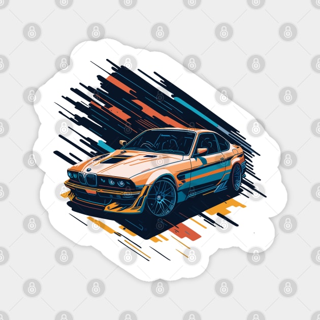 BMW M4 F82 Classic car Magnet by Cruise Dresses