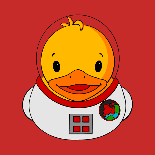 Astronaut Rubber Duck by Alisha Ober Designs