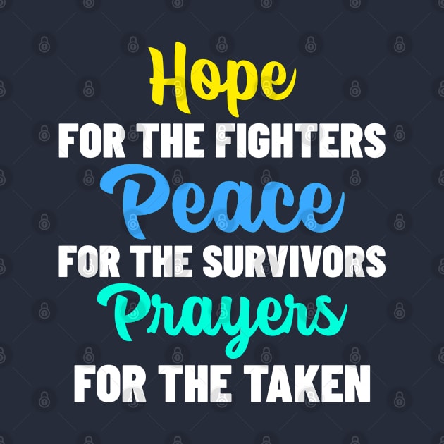 Hope Peace Prayers by BlueCloverTrends
