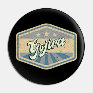 vintage Gojira Pin