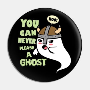 Original Cute Kawaii Funny Halloween Boo Ghost Meme Pin