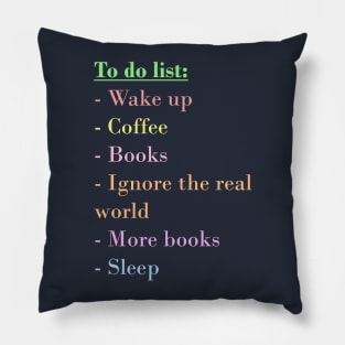 To Do List - Pastel Pillow