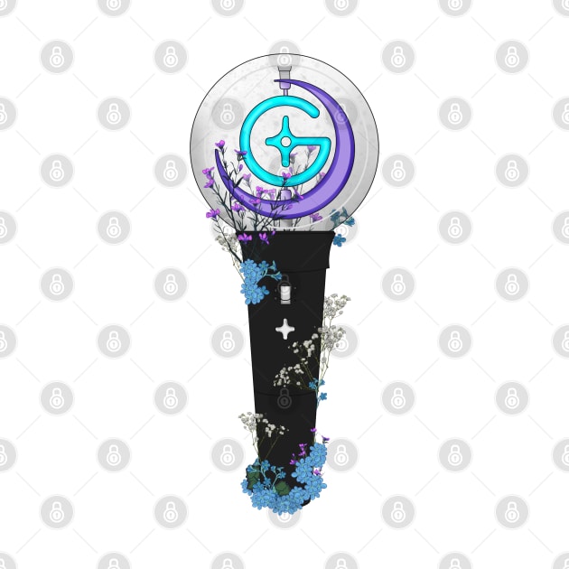 GFriend Floral Lightstick kpop by RetroAttic