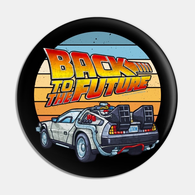 Back to the Future - DMC DeLorean Pin by valentinahramov