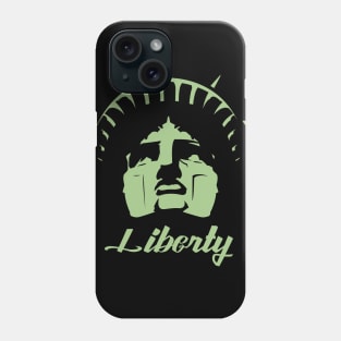 Liberty (green) Phone Case