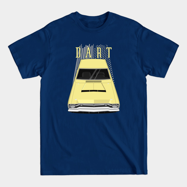 Disover Dodge Dart 1968 - yellow - Dodge Dart 1968 Yellow - T-Shirt