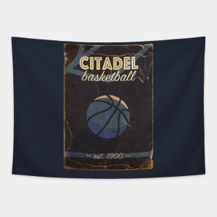 COVER SPORT - CITADEL BASKETBALL EST 1900 Tapestry