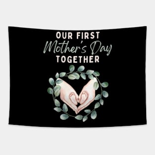 Our First Mother's Day Together Tapestry