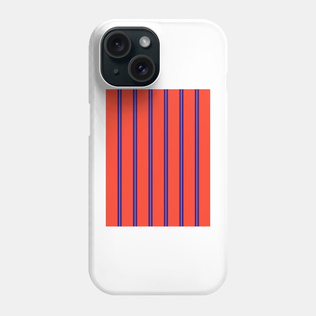 Scotland Away 1993 - 94 Orange no Purple Striped Pinstripes Phone Case by Culture-Factory