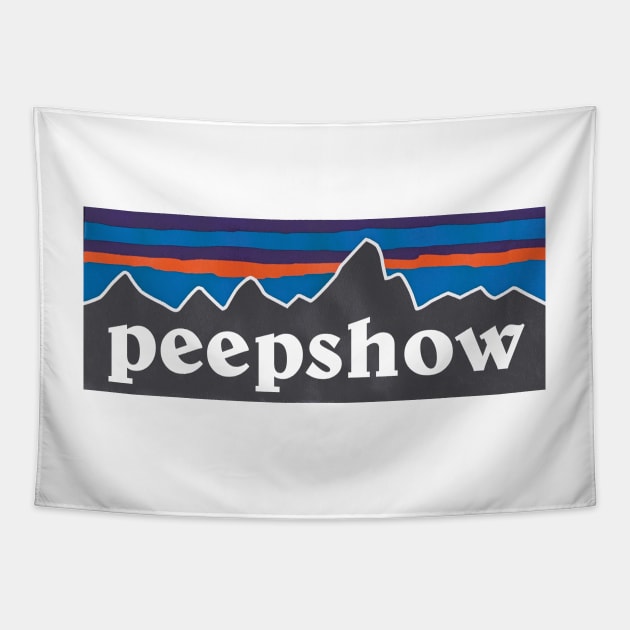 Peep Show Tapestry by tommytyrer