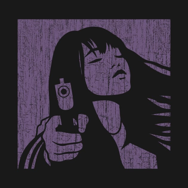 Anime Girl With Gun by vender