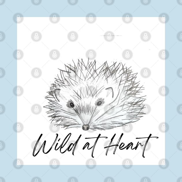 Wild at heart hedgehog by LitchiArt