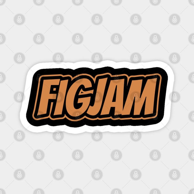 Figjam Design Magnet by Timeless Chaos
