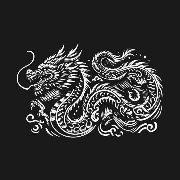 chinese dragon by lkn