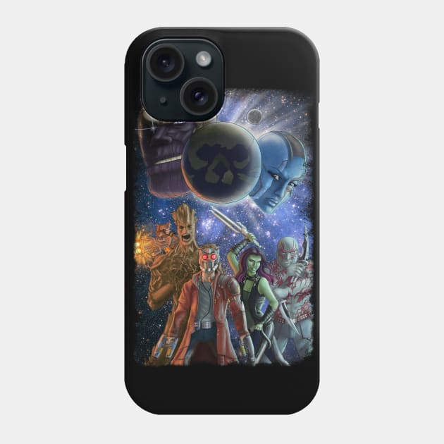 Guardians of the Galaxy Phone Case by Wingedwarrior