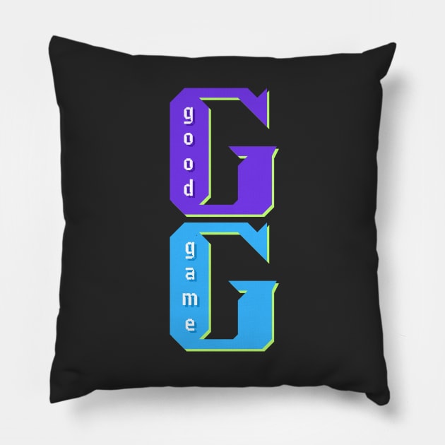 Good Game Pillow by TheSoldierOfFortune